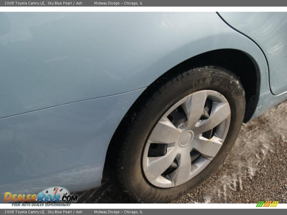 2008 Toyota Camry LE Sky Blue Pearl / Ash Photo #7