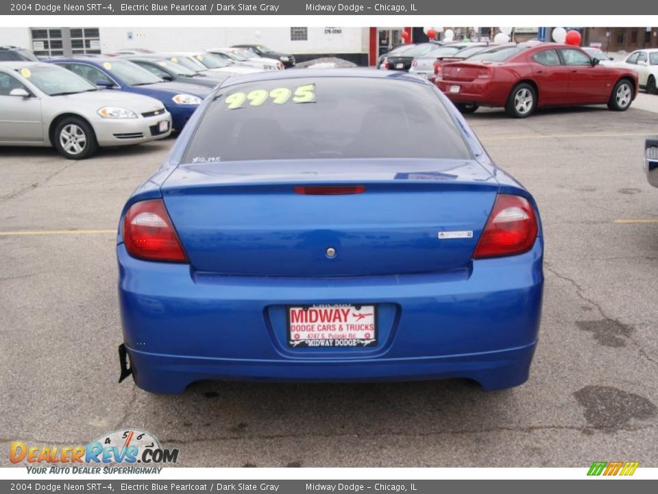 2004 Dodge Neon SRT-4 Electric Blue Pearlcoat / Dark Slate Gray Photo #3