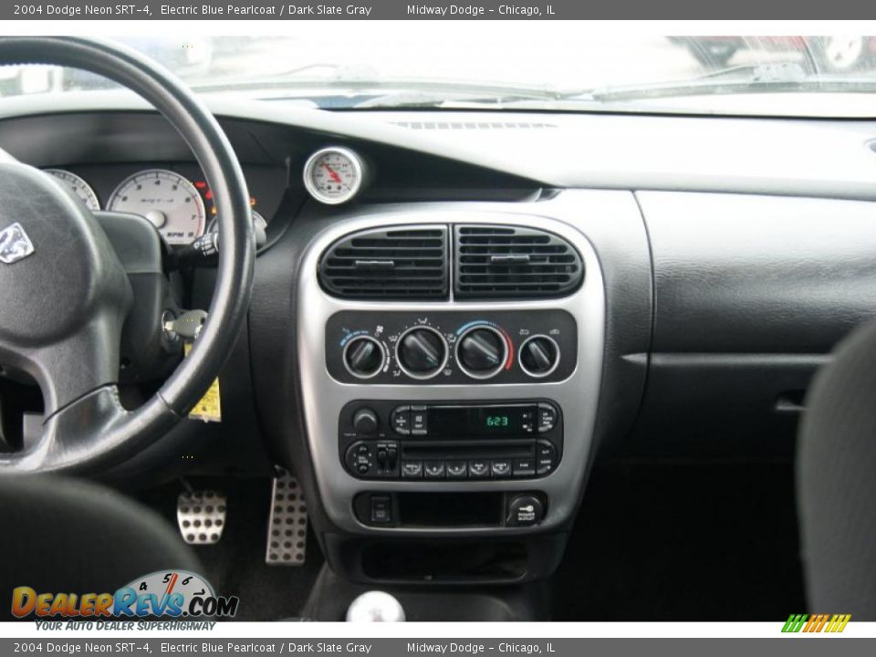2004 Dodge Neon SRT-4 Electric Blue Pearlcoat / Dark Slate Gray Photo #6