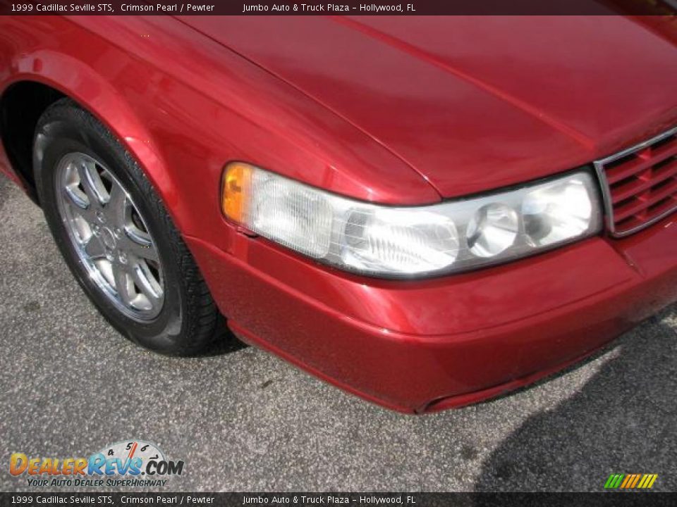 1999 Cadillac Seville STS Crimson Pearl / Pewter Photo #2