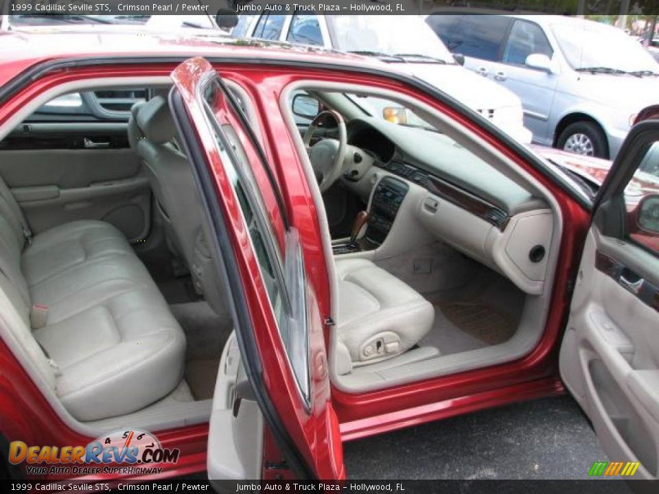 Pewter Interior - 1999 Cadillac Seville STS Photo #14