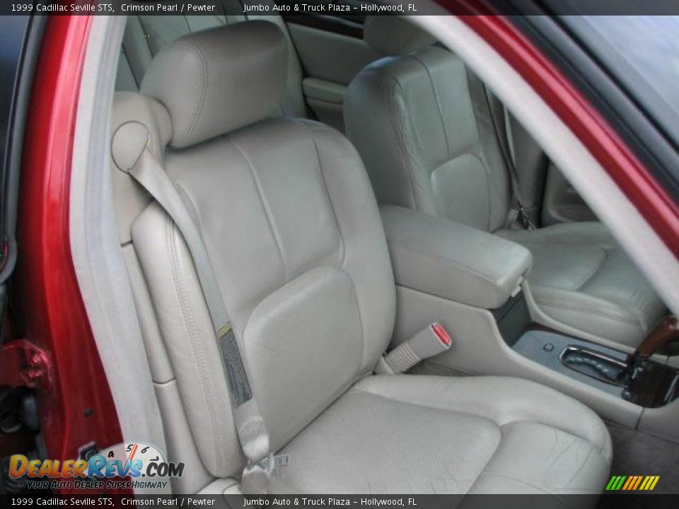 1999 Cadillac Seville STS Crimson Pearl / Pewter Photo #18