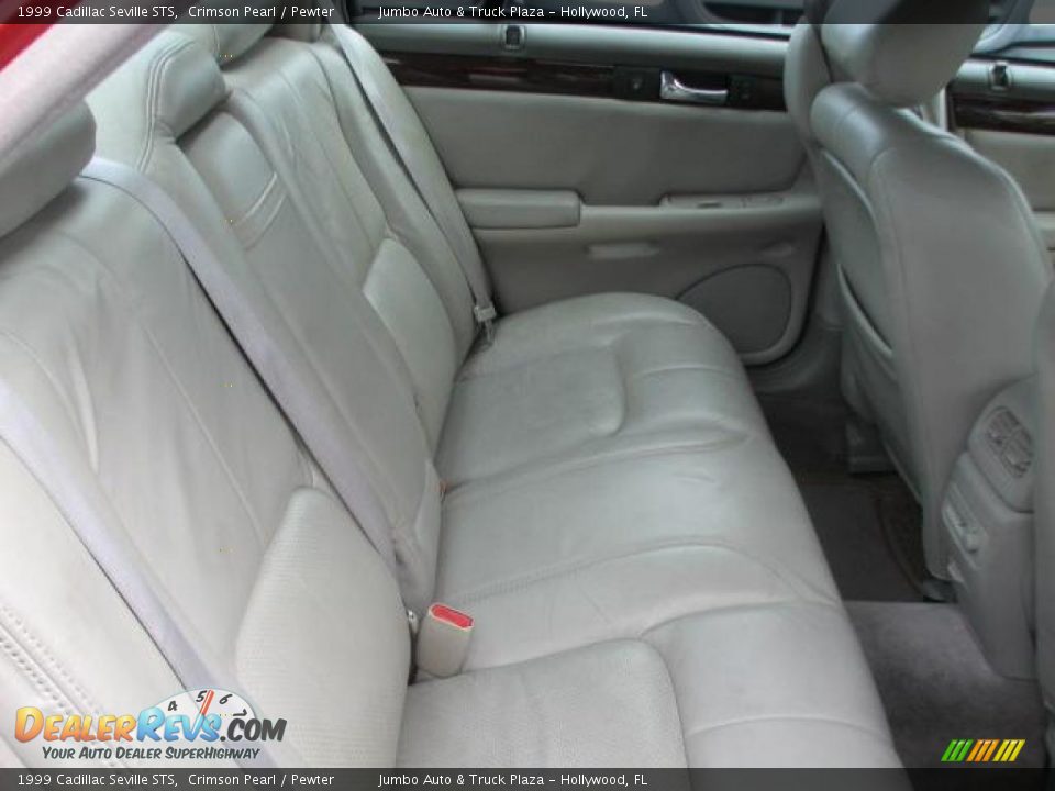 1999 Cadillac Seville STS Crimson Pearl / Pewter Photo #21
