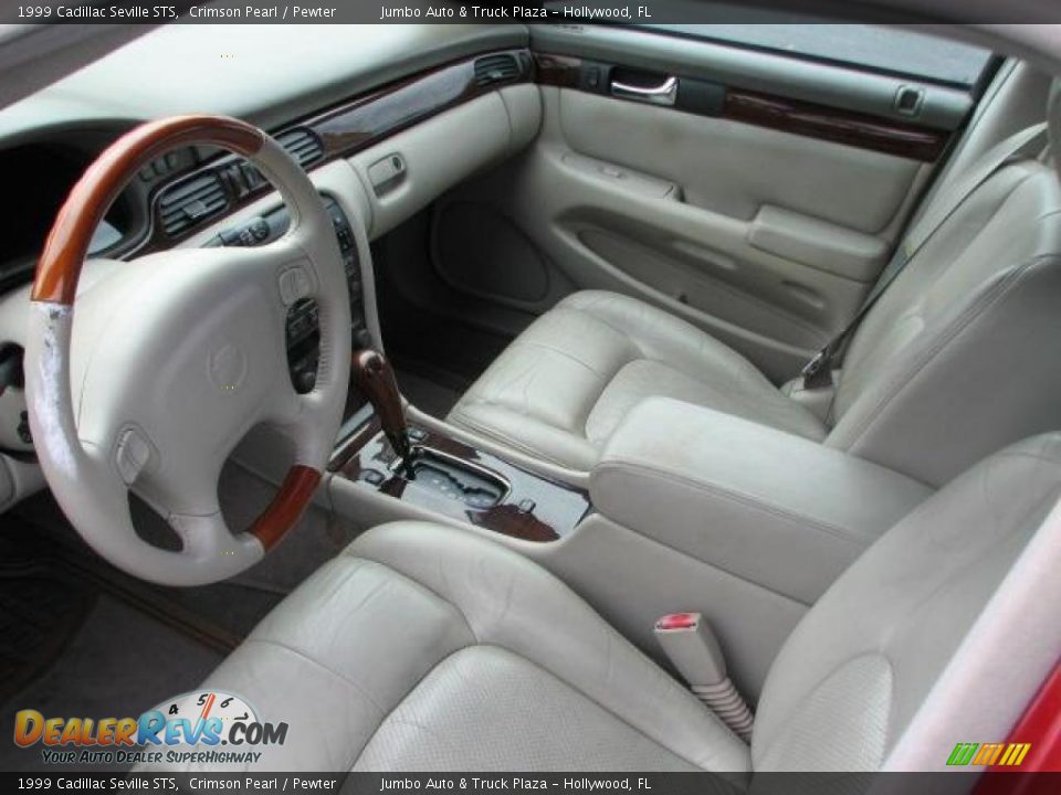Pewter Interior - 1999 Cadillac Seville STS Photo #22