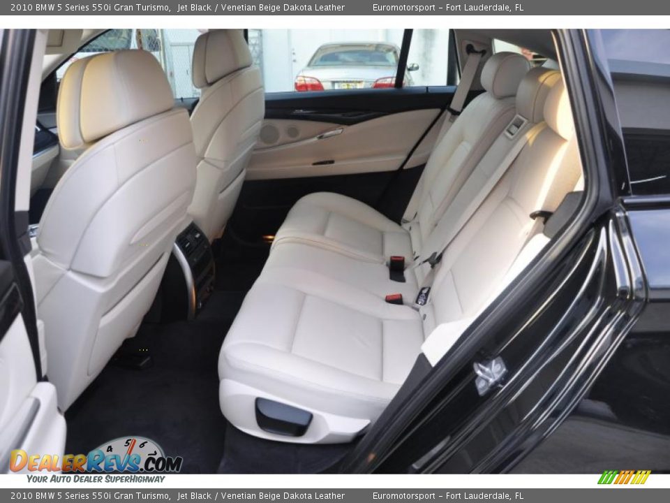 Venetian Beige Dakota Leather Interior - 2010 BMW 5 Series 550i Gran Turismo Photo #6