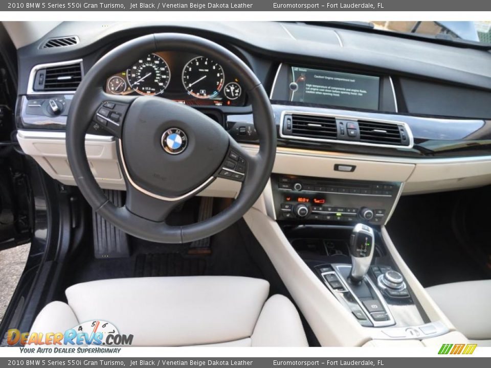 Dashboard of 2010 BMW 5 Series 550i Gran Turismo Photo #7