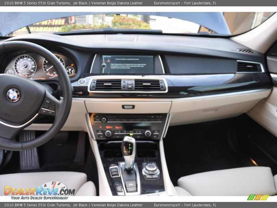 Dashboard of 2010 BMW 5 Series 550i Gran Turismo Photo #8