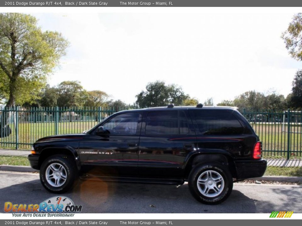 2001 Dodge Durango R/T 4x4 Black / Dark Slate Gray Photo #3