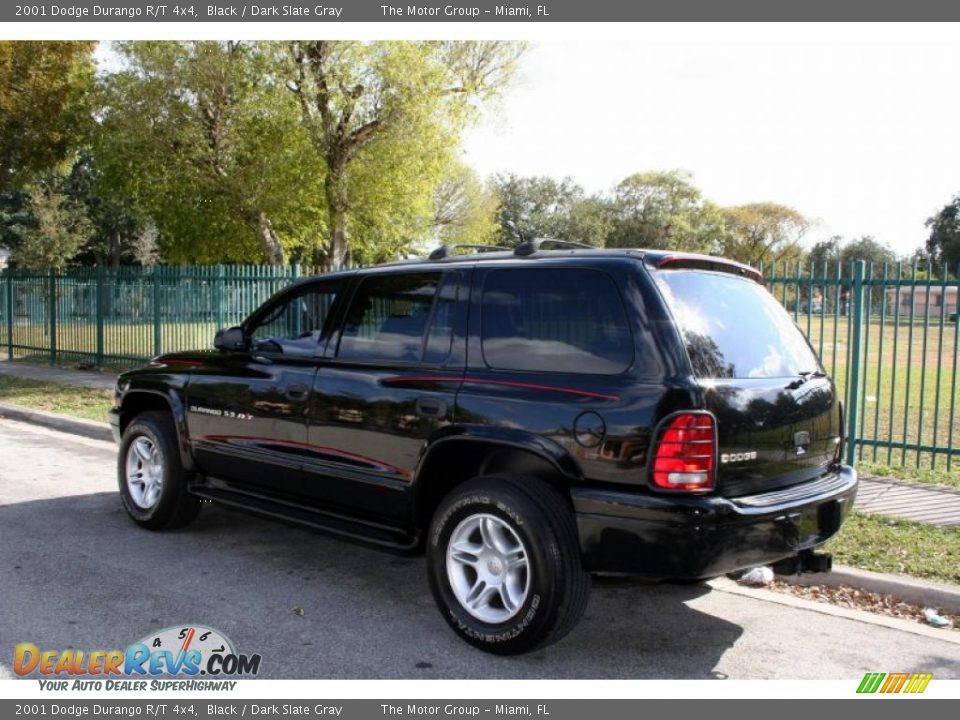 2001 Dodge Durango R/T 4x4 Black / Dark Slate Gray Photo #5
