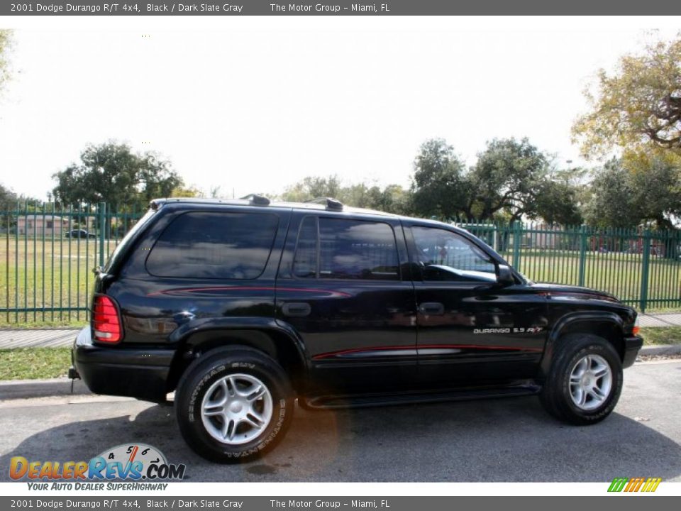 2001 Dodge Durango R/T 4x4 Black / Dark Slate Gray Photo #9