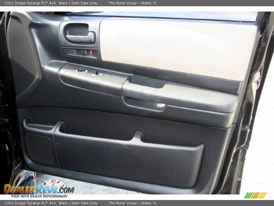 2001 Dodge Durango R/T 4x4 Black / Dark Slate Gray Photo #20