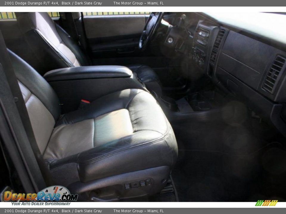 2001 Dodge Durango R/T 4x4 Black / Dark Slate Gray Photo #36