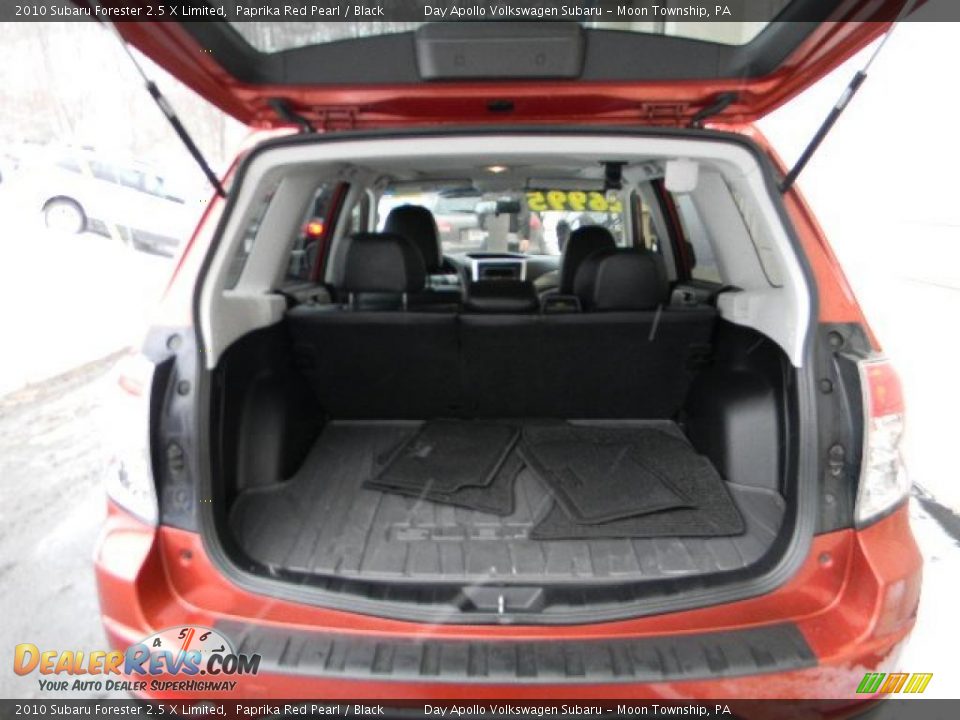 2010 Subaru Forester 2.5 X Limited Paprika Red Pearl / Black Photo #9
