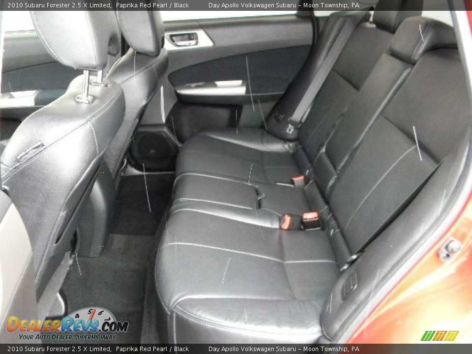 2010 Subaru Forester 2.5 X Limited Paprika Red Pearl / Black Photo #15