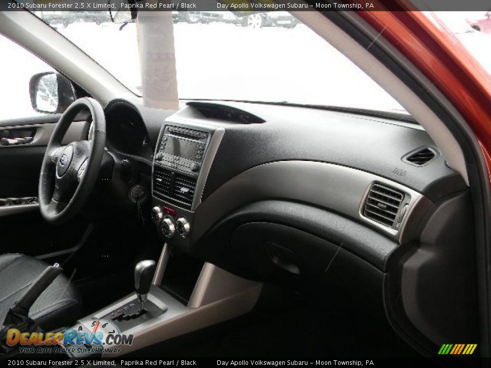 2010 Subaru Forester 2.5 X Limited Paprika Red Pearl / Black Photo #16