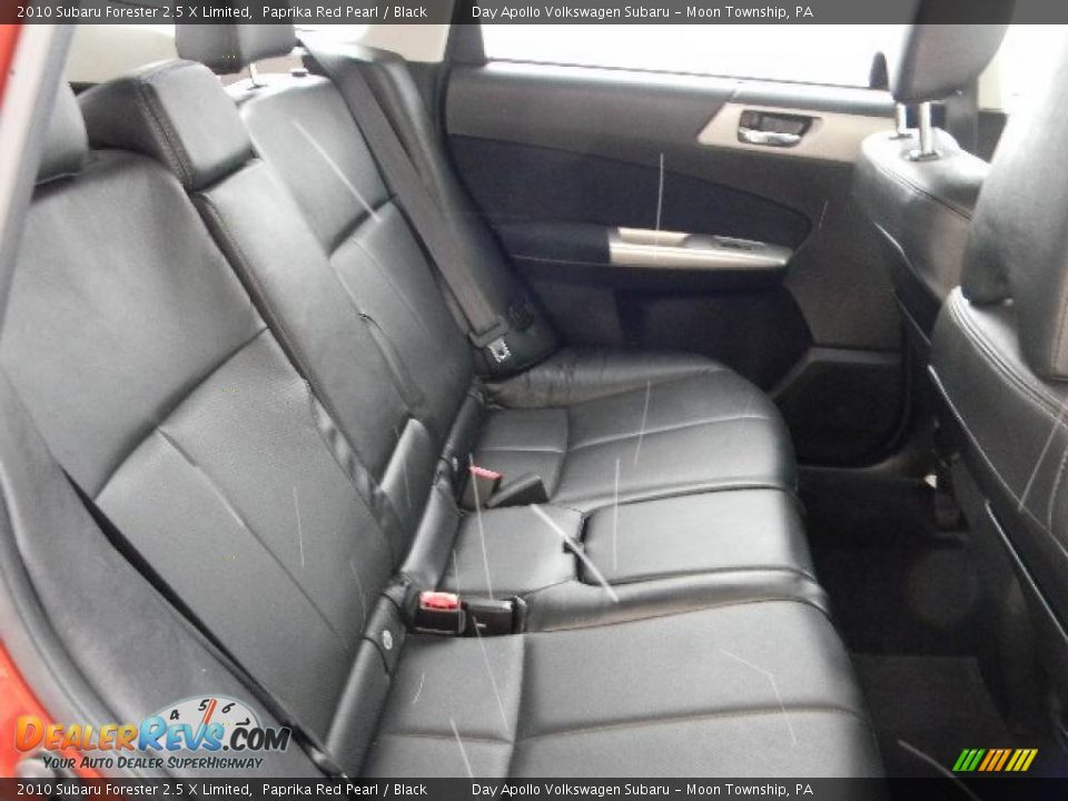 2010 Subaru Forester 2.5 X Limited Paprika Red Pearl / Black Photo #18