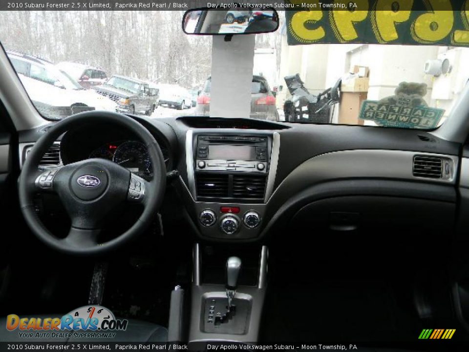 2010 Subaru Forester 2.5 X Limited Paprika Red Pearl / Black Photo #20