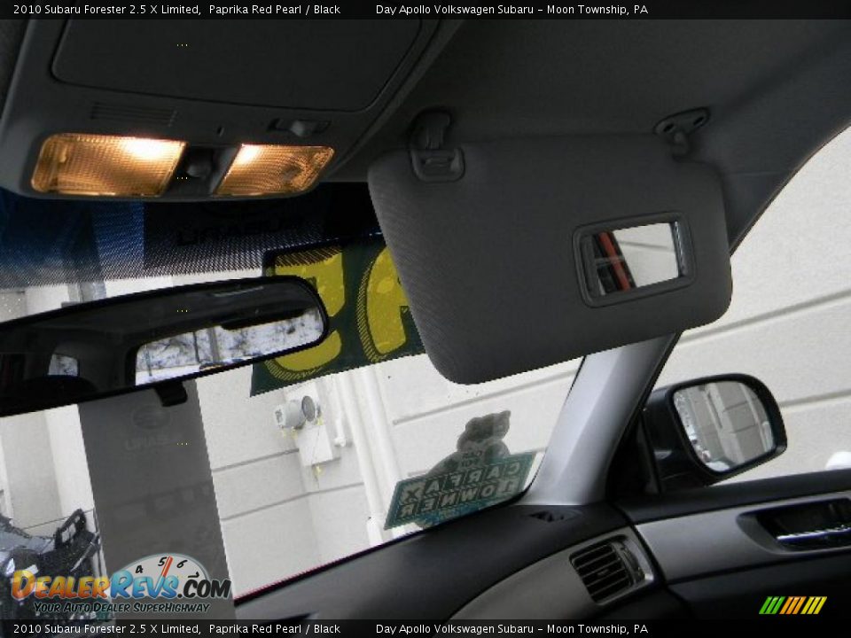 2010 Subaru Forester 2.5 X Limited Paprika Red Pearl / Black Photo #21