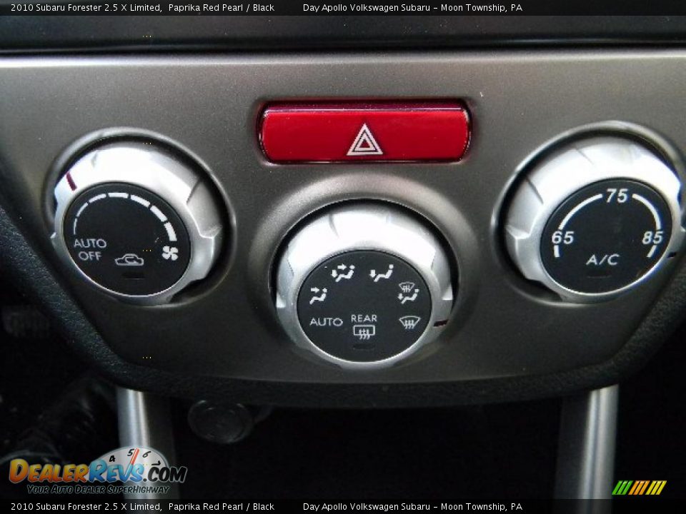2010 Subaru Forester 2.5 X Limited Paprika Red Pearl / Black Photo #24