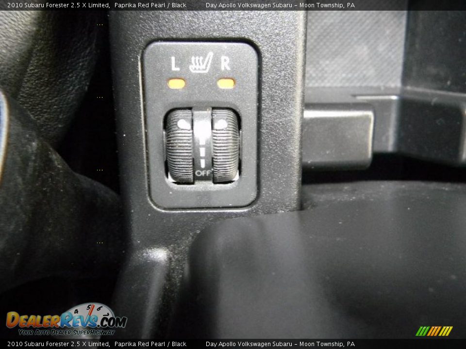 2010 Subaru Forester 2.5 X Limited Paprika Red Pearl / Black Photo #26