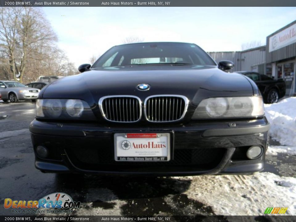 2000 BMW M5 Avus Blue Metallic / Silverstone Photo #2