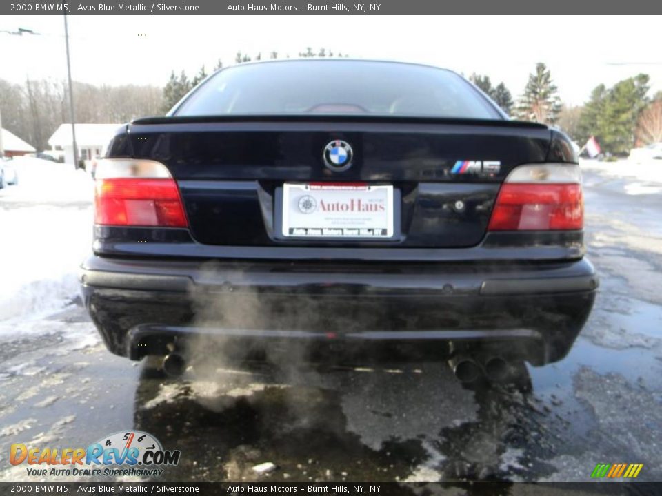 2000 BMW M5 Avus Blue Metallic / Silverstone Photo #8