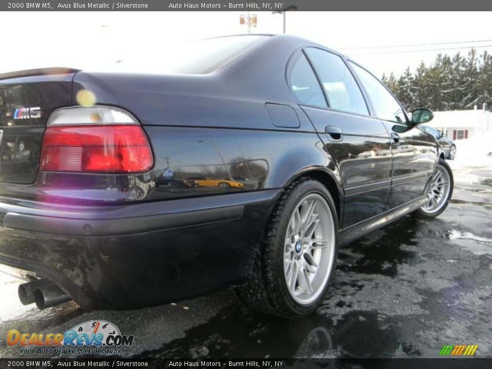2000 BMW M5 Avus Blue Metallic / Silverstone Photo #10