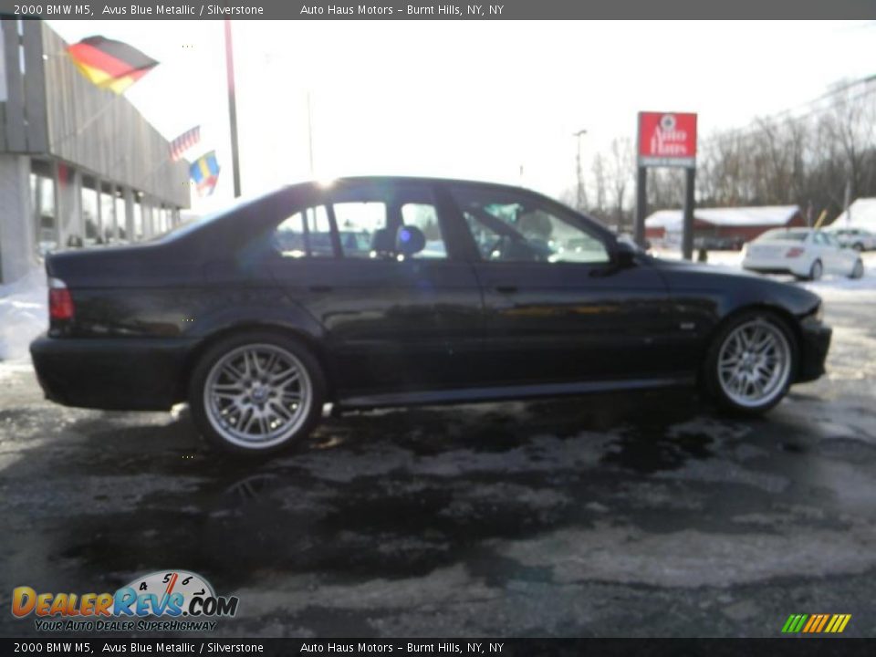 2000 BMW M5 Avus Blue Metallic / Silverstone Photo #11