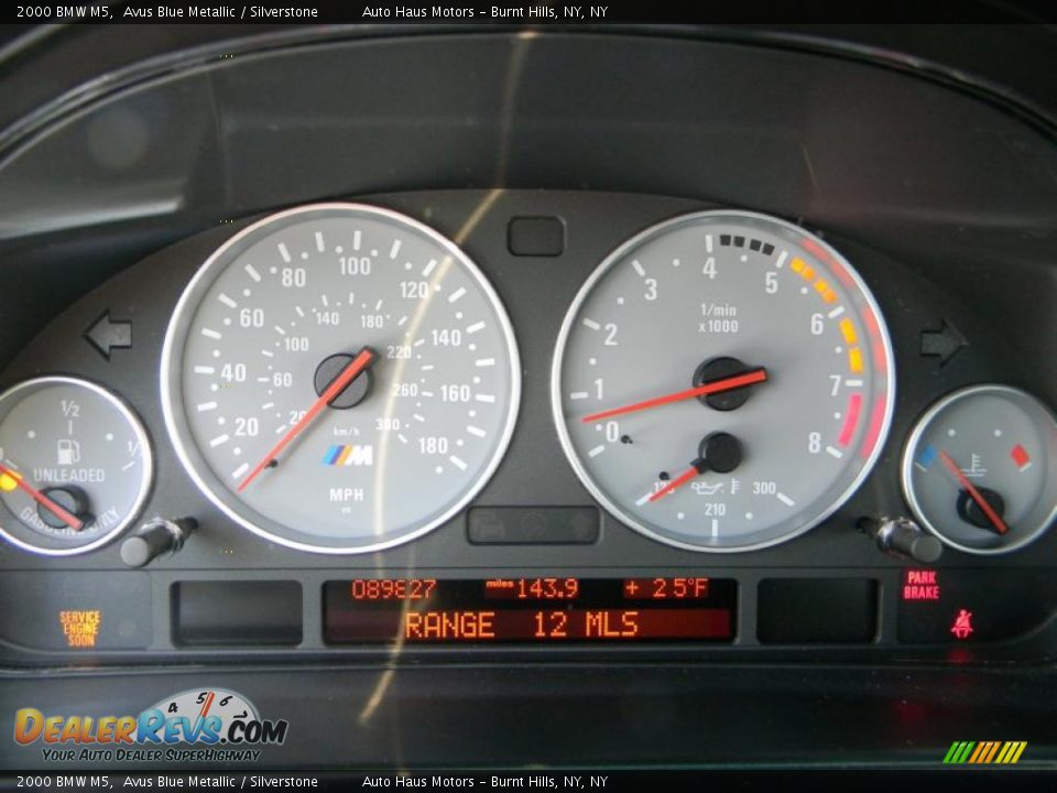 2000 BMW M5  Gauges Photo #32
