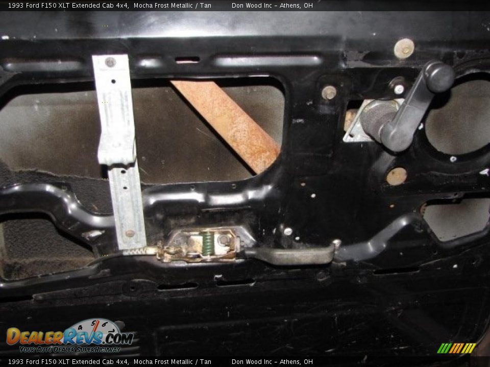 1993 Ford F150 XLT Extended Cab 4x4 Mocha Frost Metallic / Tan Photo #10