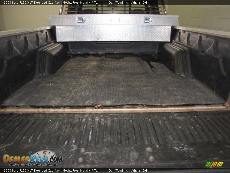 1993 Ford F150 XLT Extended Cab 4x4 Mocha Frost Metallic / Tan Photo #11
