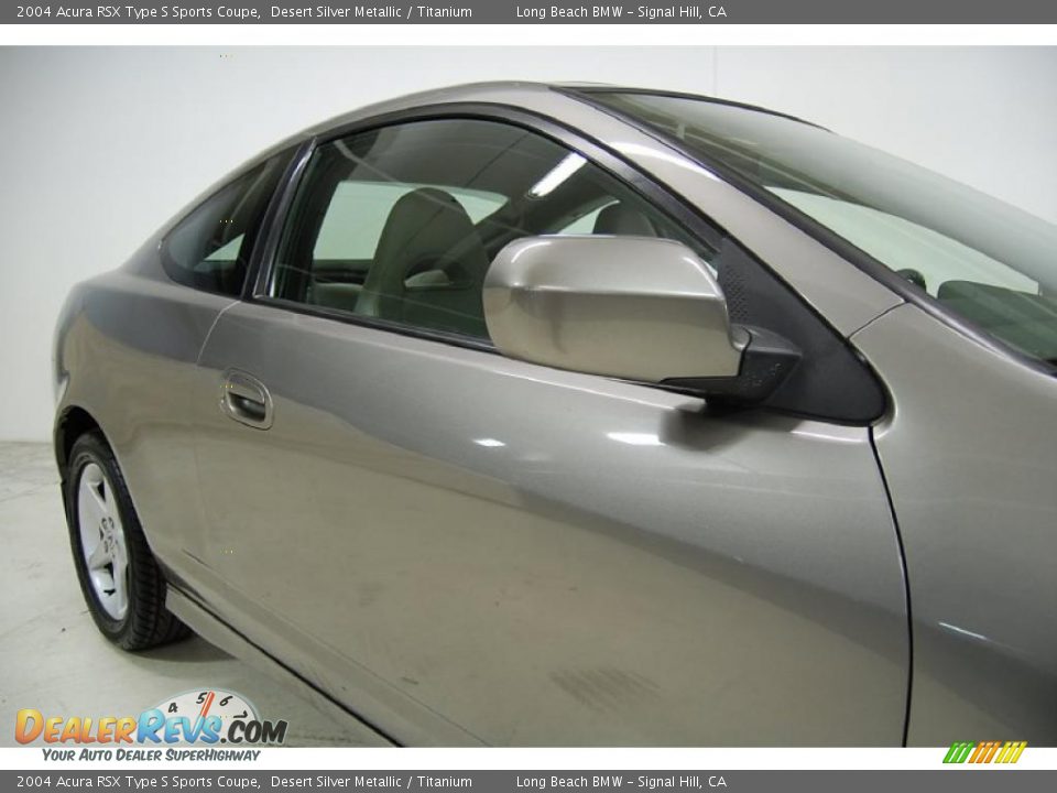 2004 Acura RSX Type S Sports Coupe Desert Silver Metallic / Titanium Photo #4