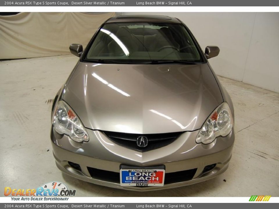 2004 Acura RSX Type S Sports Coupe Desert Silver Metallic / Titanium Photo #5