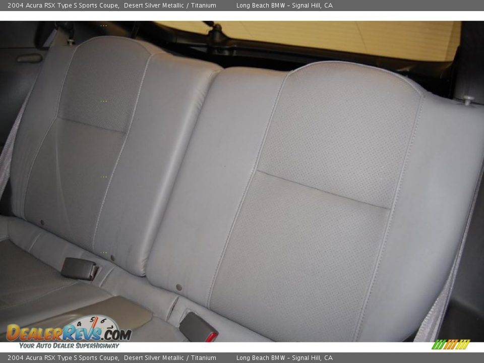 2004 Acura RSX Type S Sports Coupe Desert Silver Metallic / Titanium Photo #20