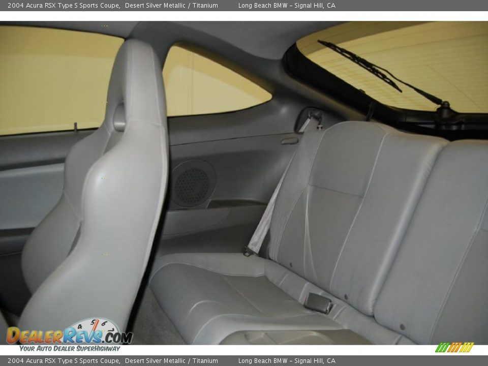 2004 Acura RSX Type S Sports Coupe Desert Silver Metallic / Titanium Photo #21