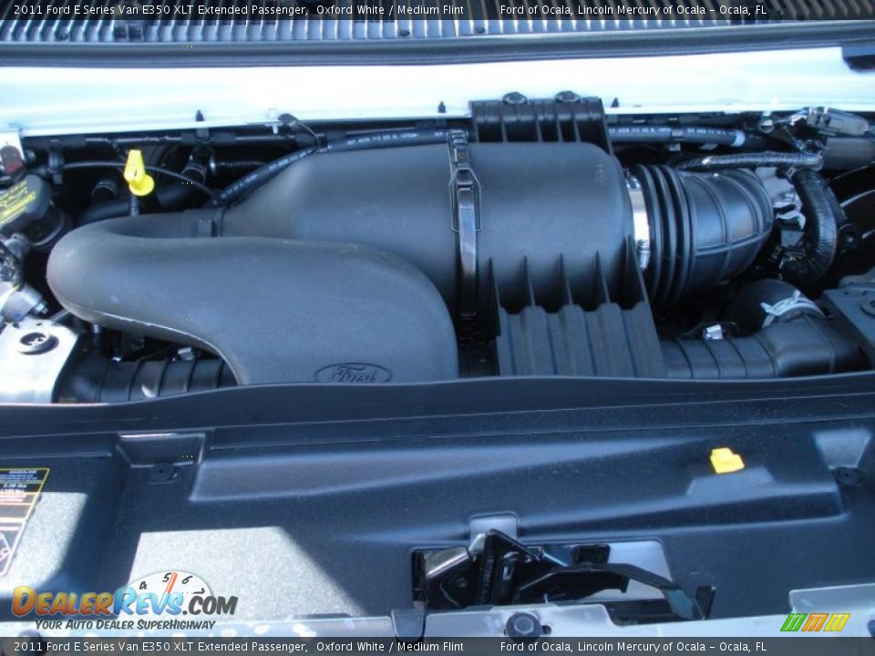 2011 Ford E Series Van E350 XLT Extended Passenger 5.4 Liter SOHC 16-Valve Triton V8 Engine Photo #13