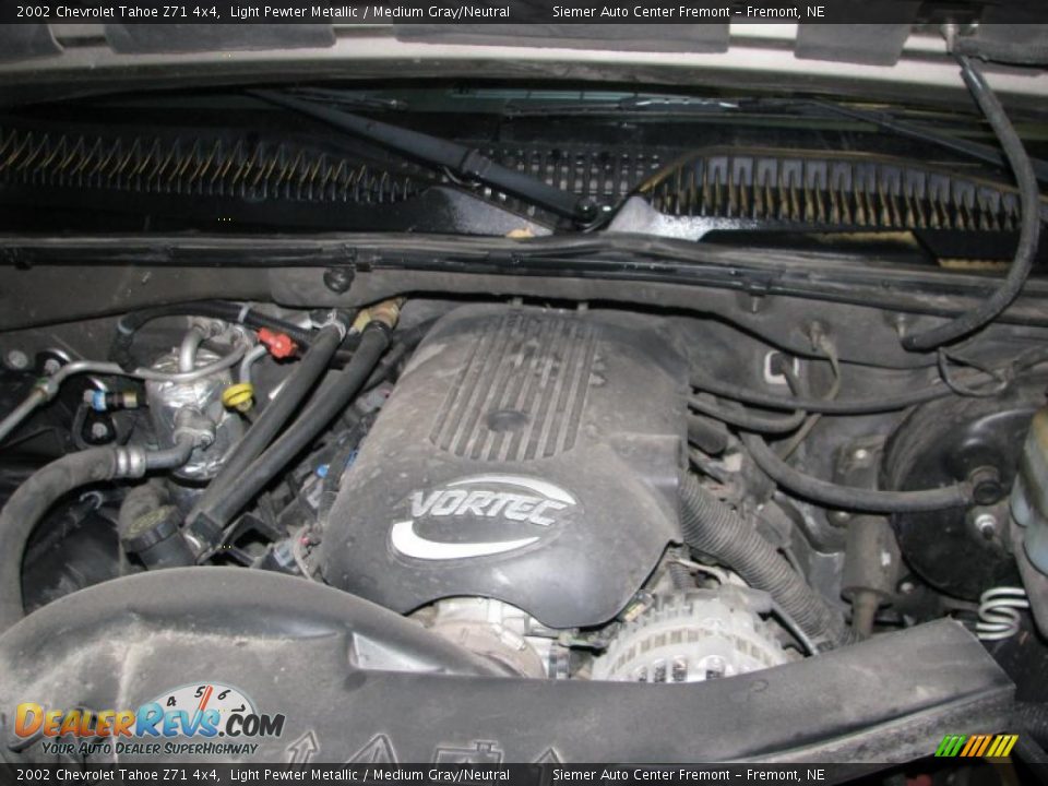 2002 Chevrolet Tahoe Z71 4x4 Light Pewter Metallic / Medium Gray/Neutral Photo #29