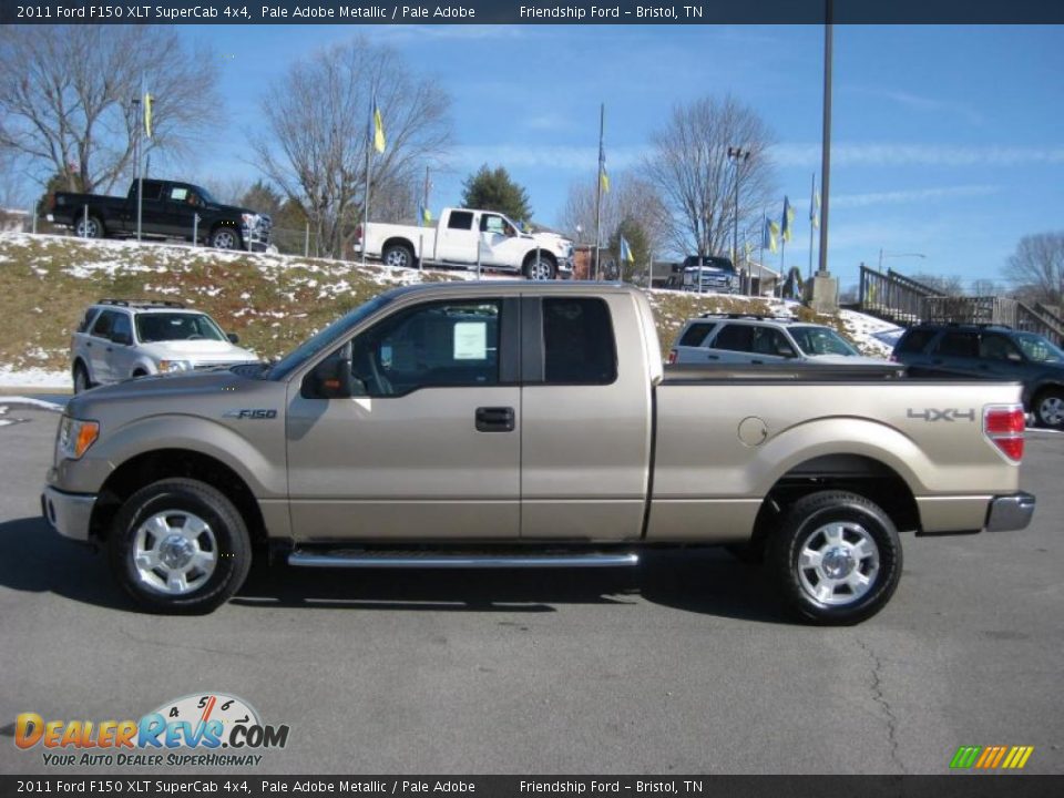 2011 Ford F150 XLT SuperCab 4x4 Pale Adobe Metallic / Pale Adobe Photo #1