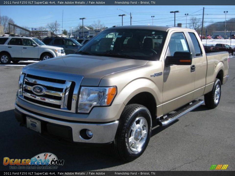 2011 Ford F150 XLT SuperCab 4x4 Pale Adobe Metallic / Pale Adobe Photo #2