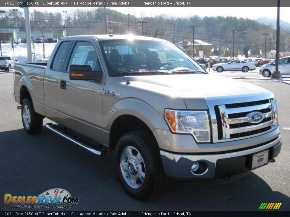 2011 Ford F150 XLT SuperCab 4x4 Pale Adobe Metallic / Pale Adobe Photo #4