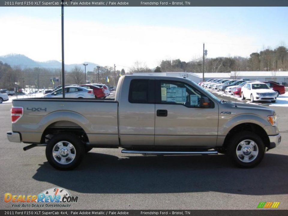 2011 Ford F150 XLT SuperCab 4x4 Pale Adobe Metallic / Pale Adobe Photo #5