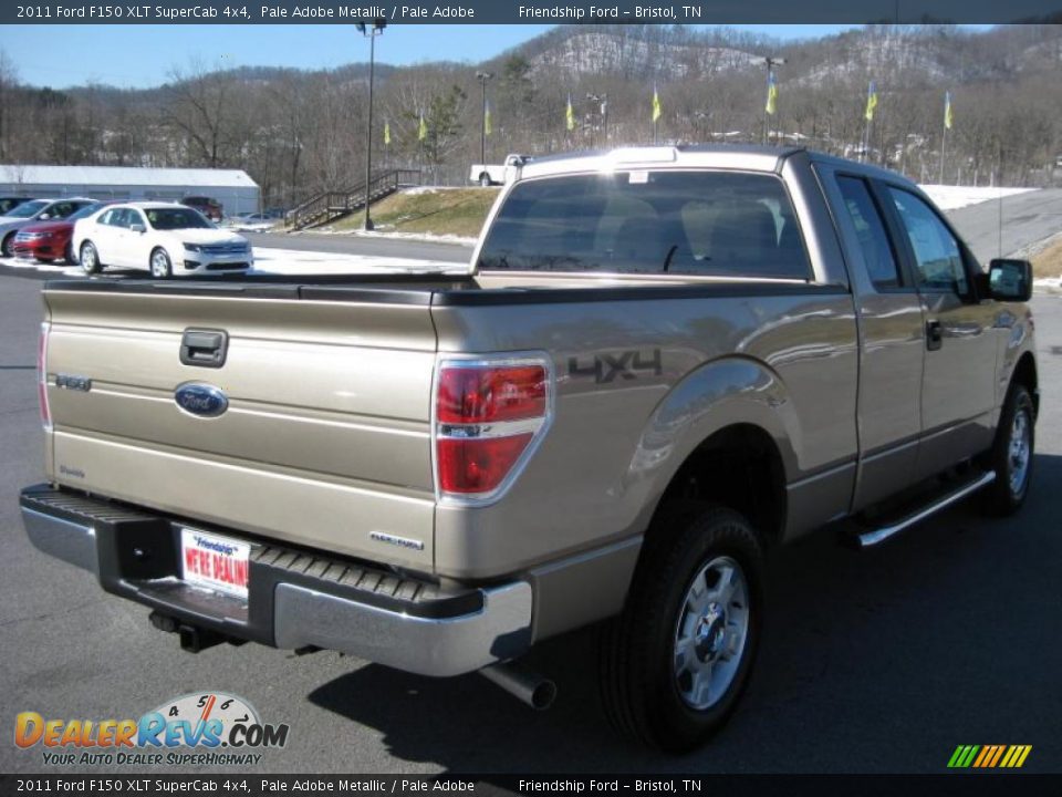 2011 Ford F150 XLT SuperCab 4x4 Pale Adobe Metallic / Pale Adobe Photo #6