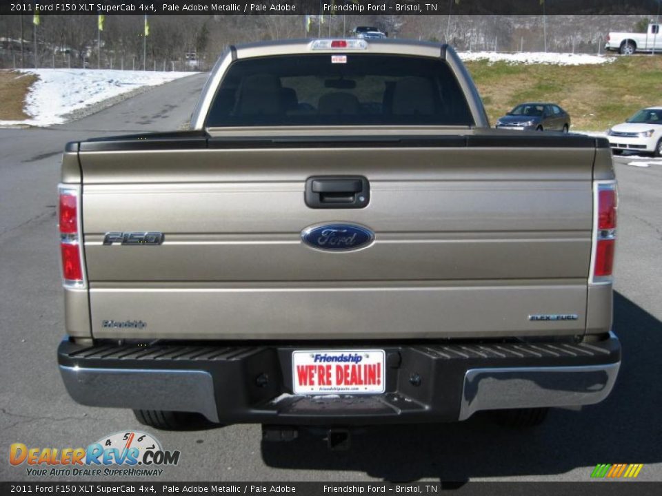 2011 Ford F150 XLT SuperCab 4x4 Pale Adobe Metallic / Pale Adobe Photo #7