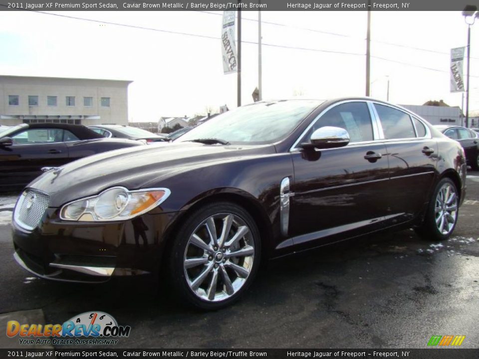 Front 3/4 View of 2011 Jaguar XF Premium Sport Sedan Photo #1