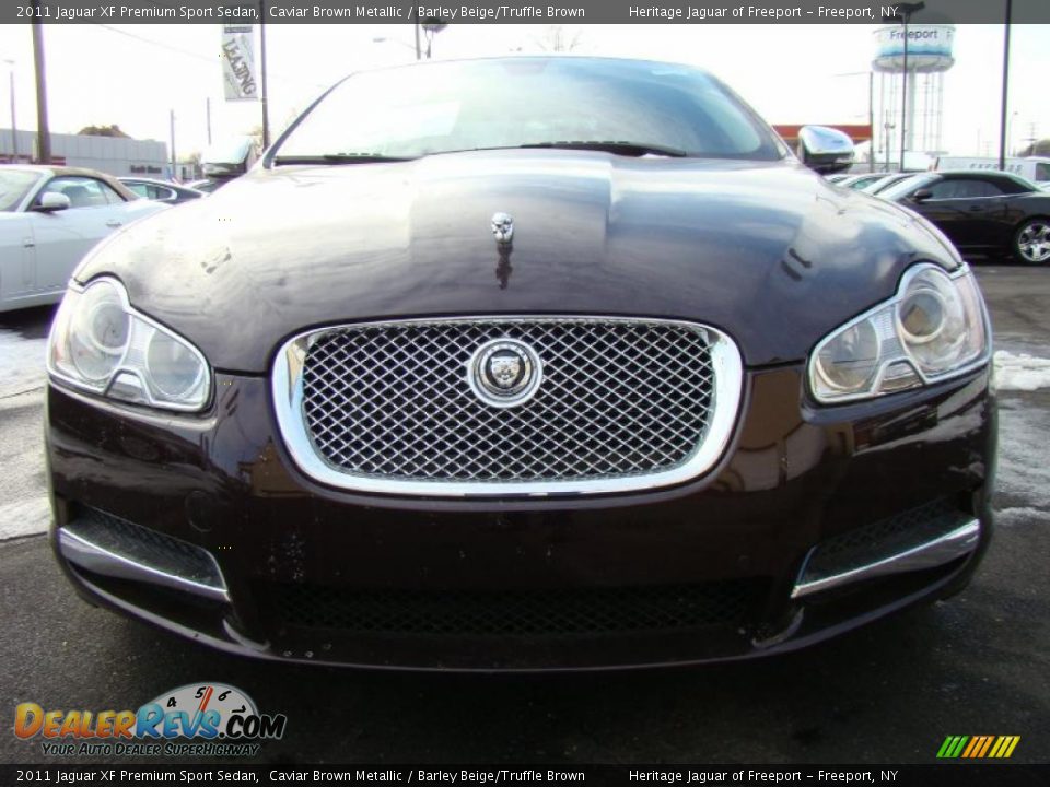 Caviar Brown Metallic 2011 Jaguar XF Premium Sport Sedan Photo #2