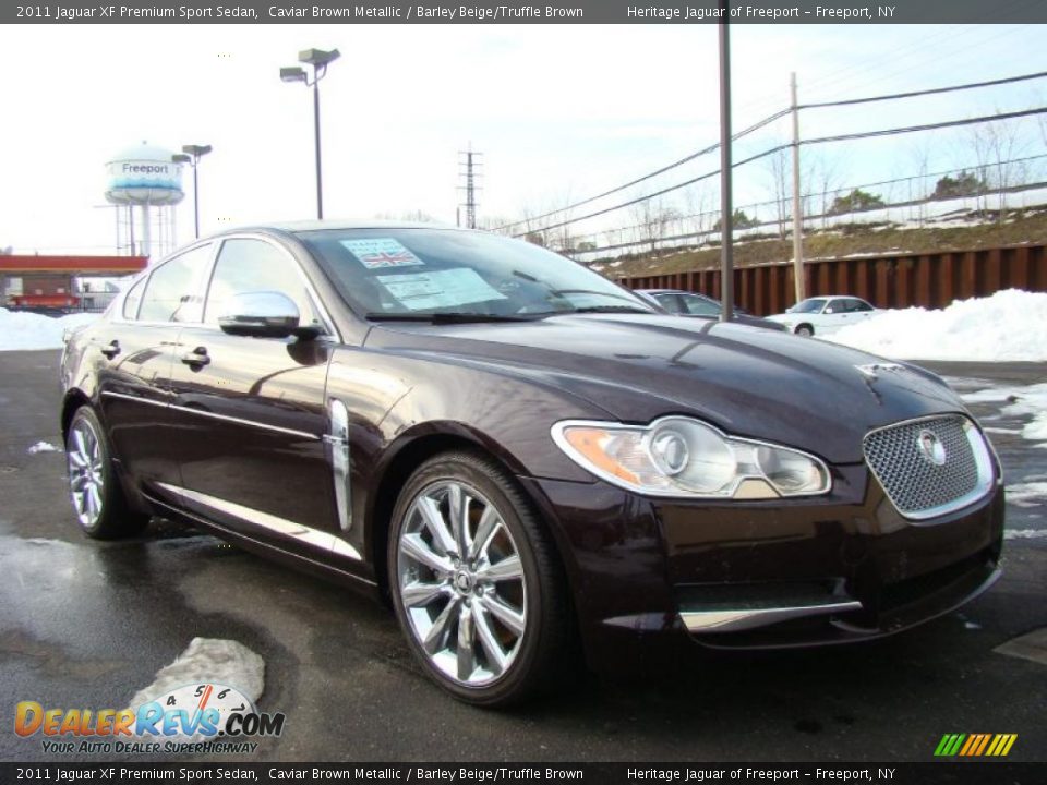 Caviar Brown Metallic 2011 Jaguar XF Premium Sport Sedan Photo #3