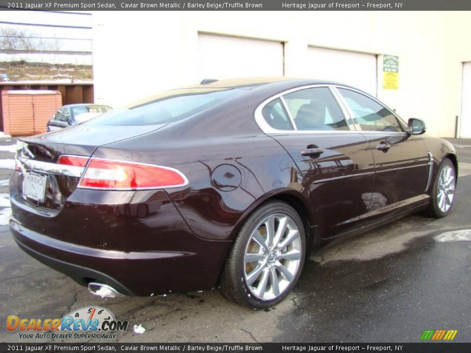 Caviar Brown Metallic 2011 Jaguar XF Premium Sport Sedan Photo #4