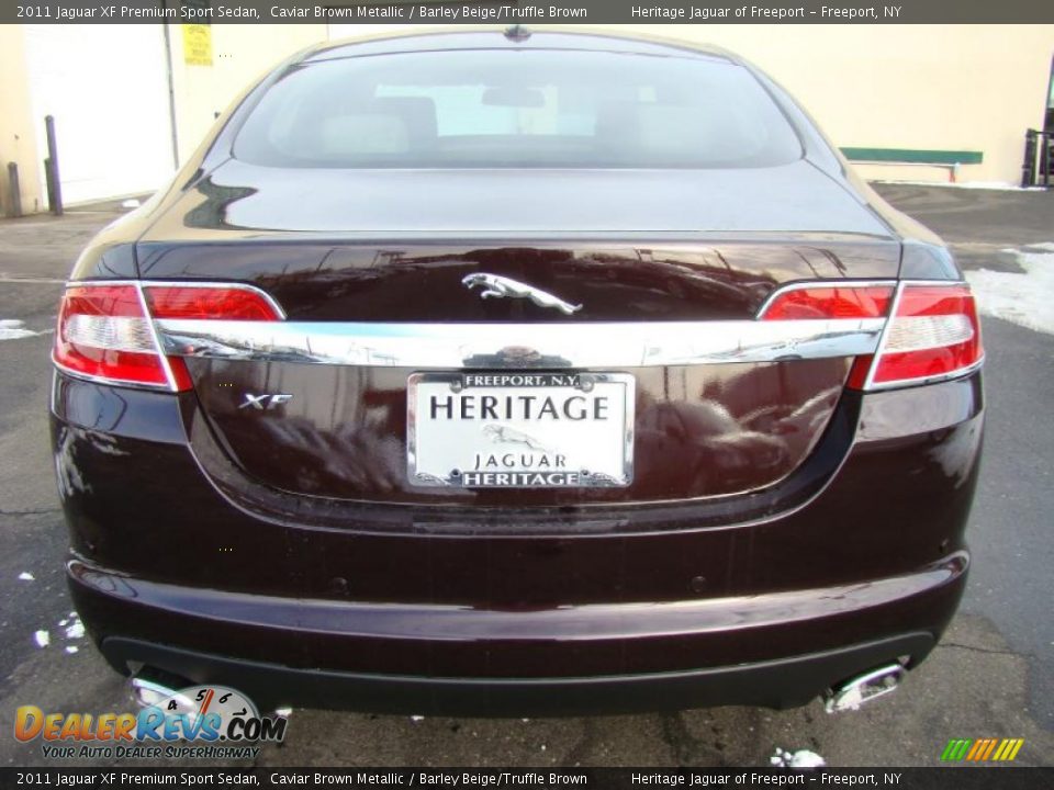 Caviar Brown Metallic 2011 Jaguar XF Premium Sport Sedan Photo #5
