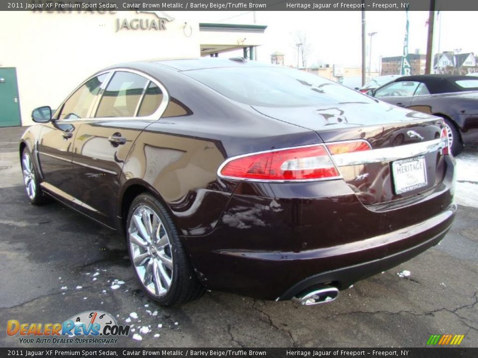 Caviar Brown Metallic 2011 Jaguar XF Premium Sport Sedan Photo #6