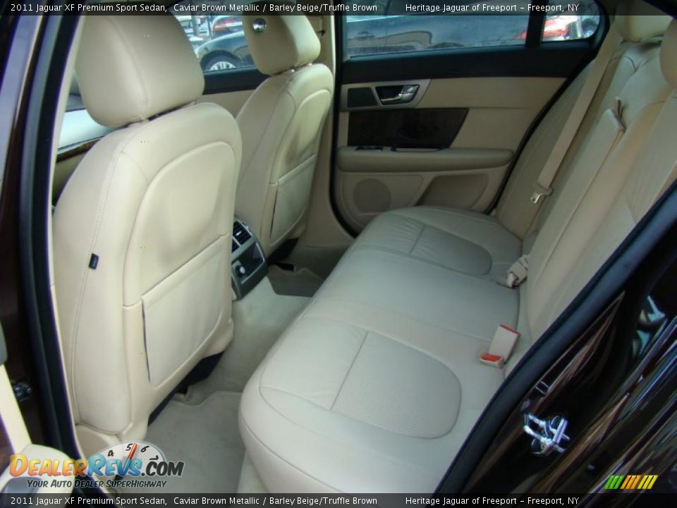 Barley Beige/Truffle Brown Interior - 2011 Jaguar XF Premium Sport Sedan Photo #17